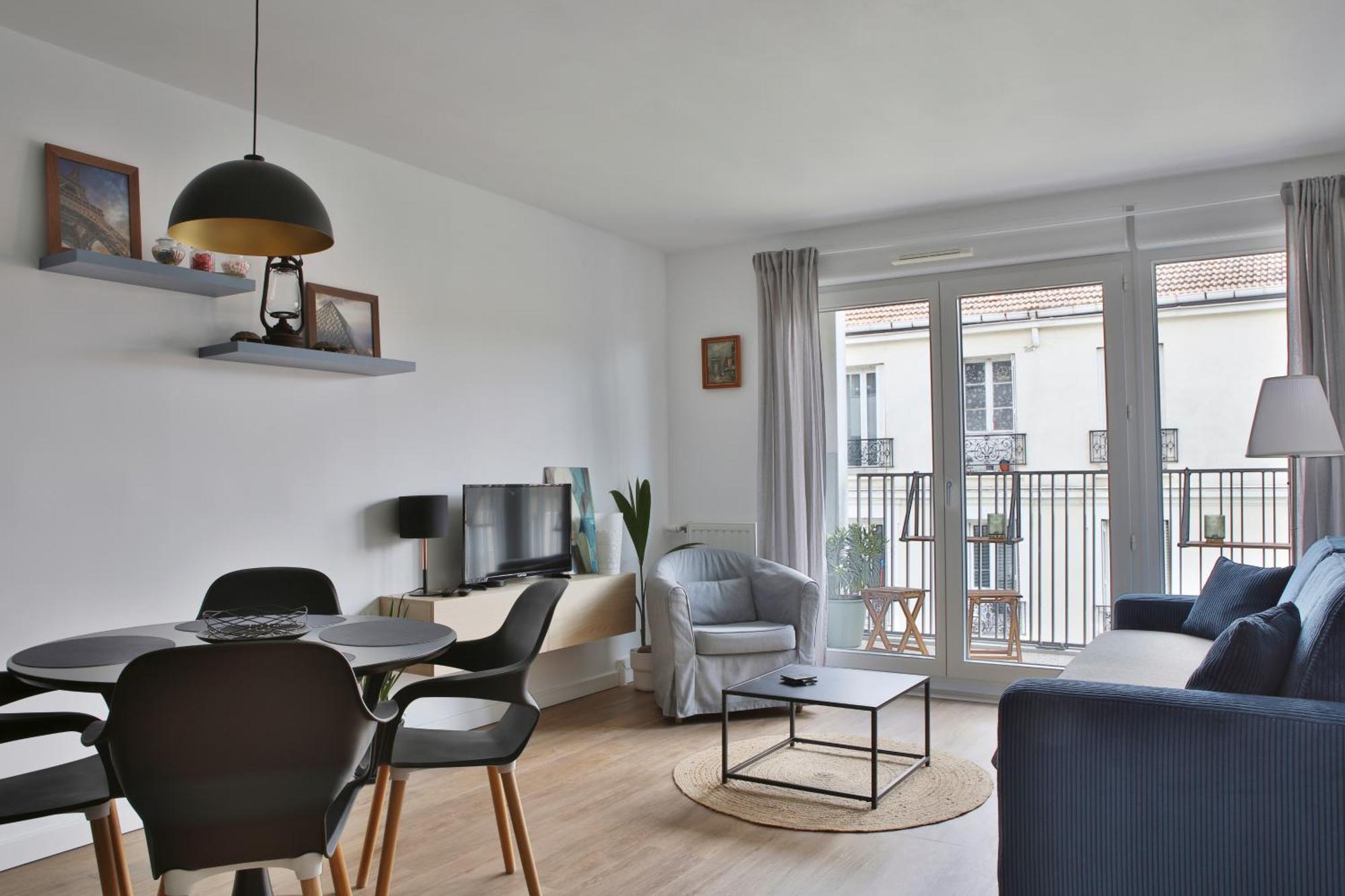 "Starry In So" 47M2, Lits Jumeaux, Parking Gratuit, Rue Calme Et Arboree, Metro 10 Min, Stade De France 24Min A Pied Сент-Уан Экстерьер фото
