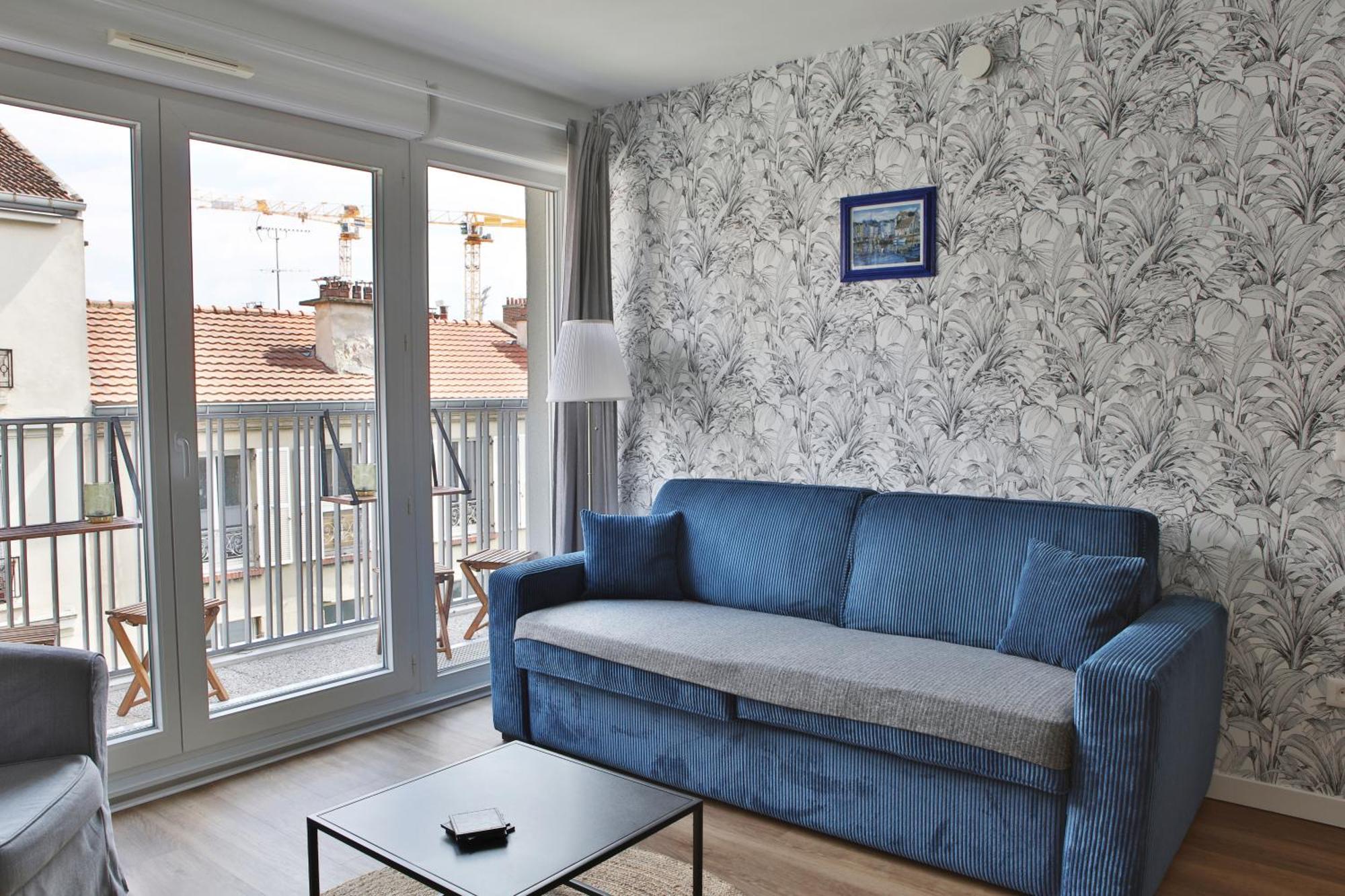 "Starry In So" 47M2, Lits Jumeaux, Parking Gratuit, Rue Calme Et Arboree, Metro 10 Min, Stade De France 24Min A Pied Сент-Уан Экстерьер фото