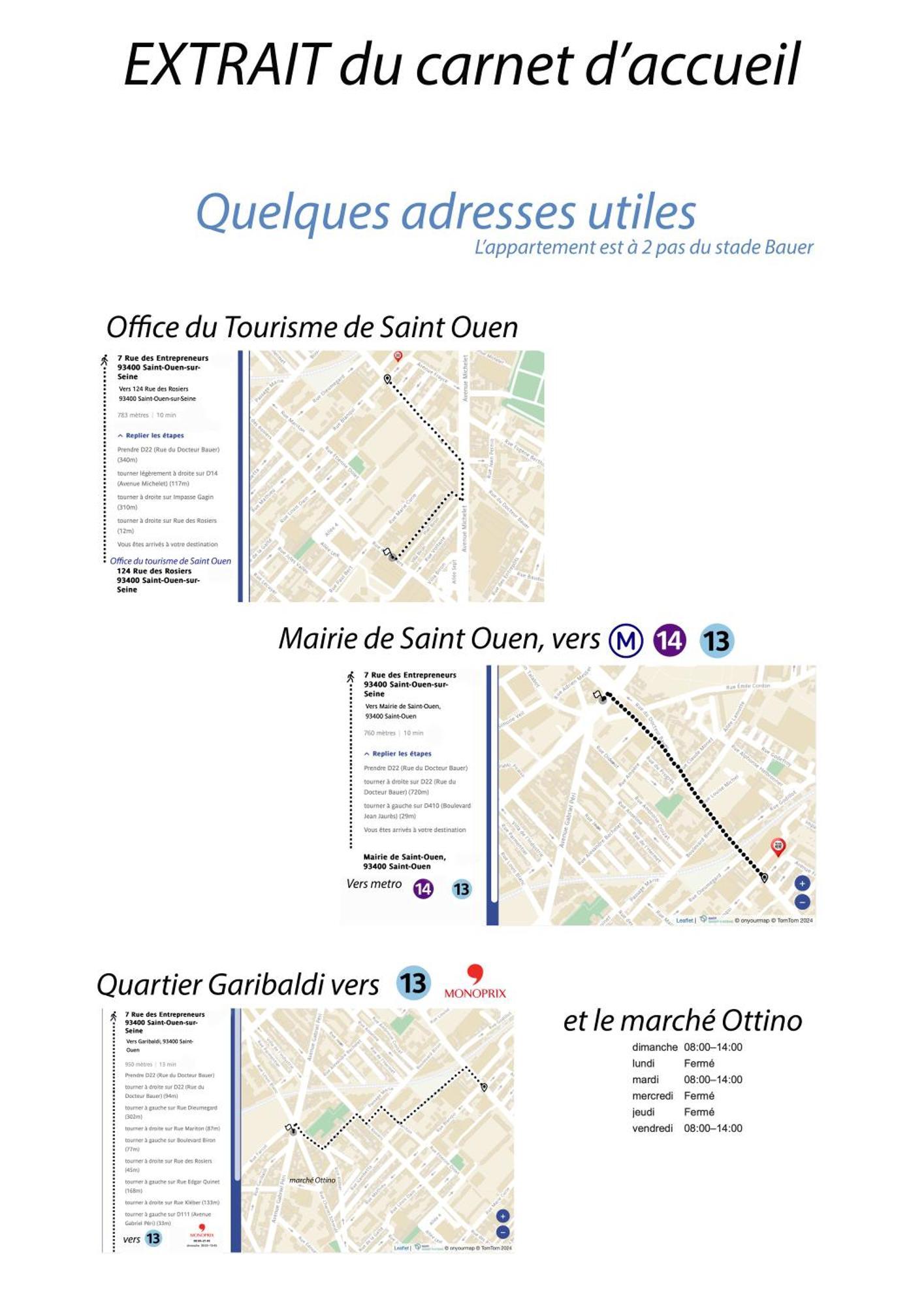 "Starry In So" 47M2, Lits Jumeaux, Parking Gratuit, Rue Calme Et Arboree, Metro 10 Min, Stade De France 24Min A Pied Сент-Уан Экстерьер фото